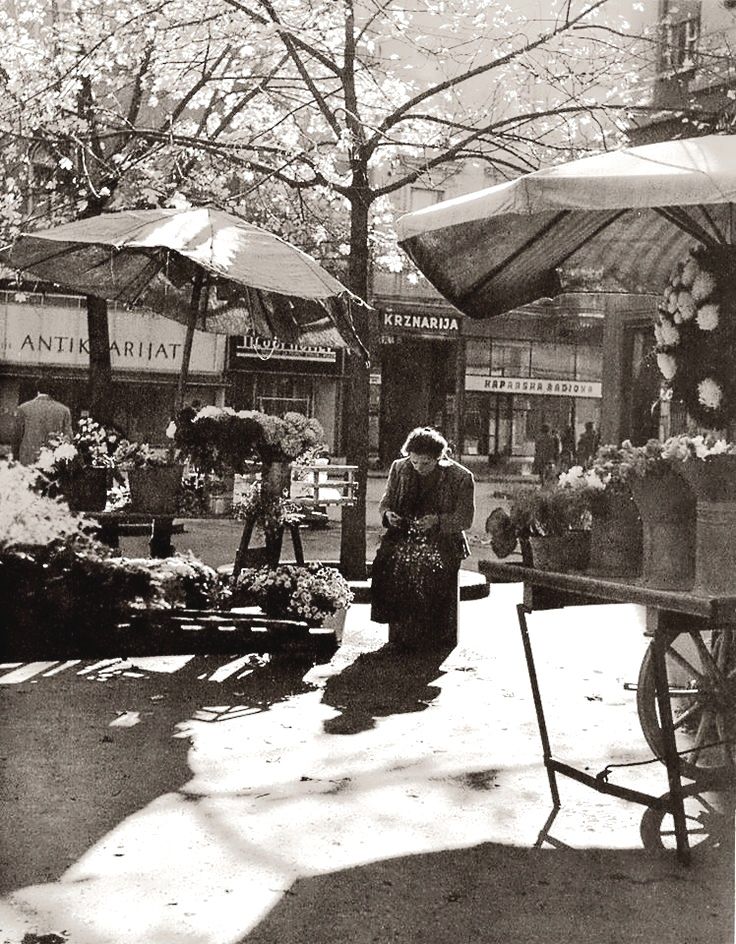 Trg Petra Preradovića, Cvjetni trg oko 1960-ih godina